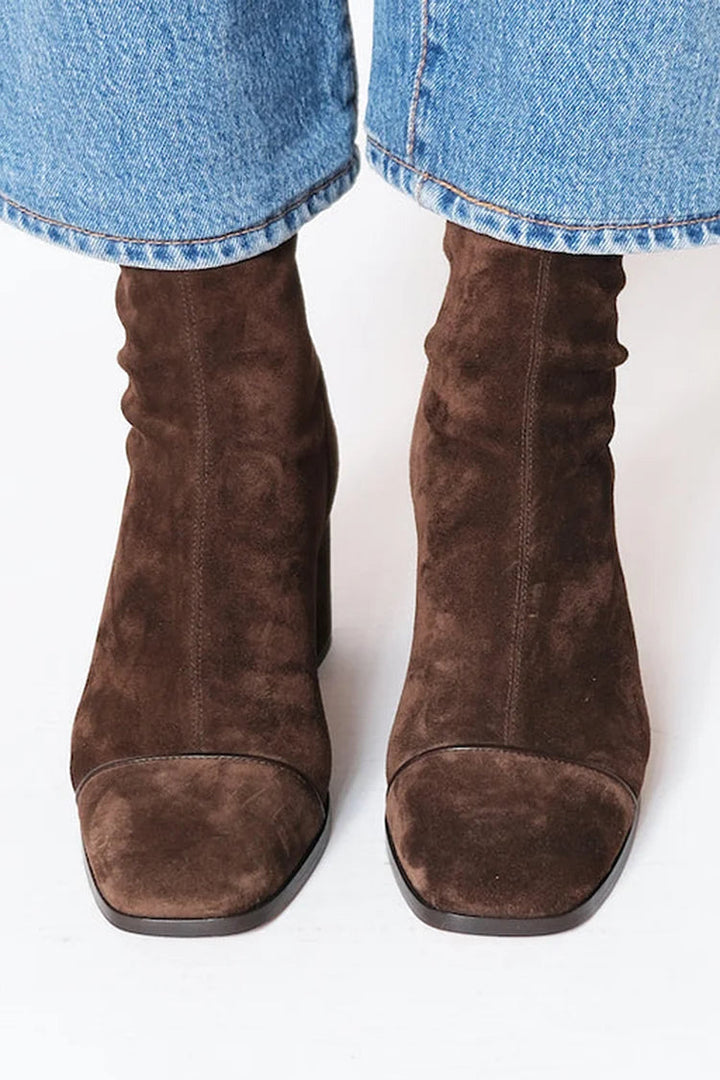 Macy | Chic Suede Ankle Booties