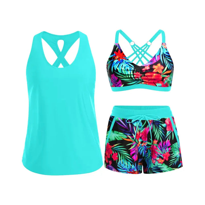 HONORIA | 3-Piece Tankini Set
