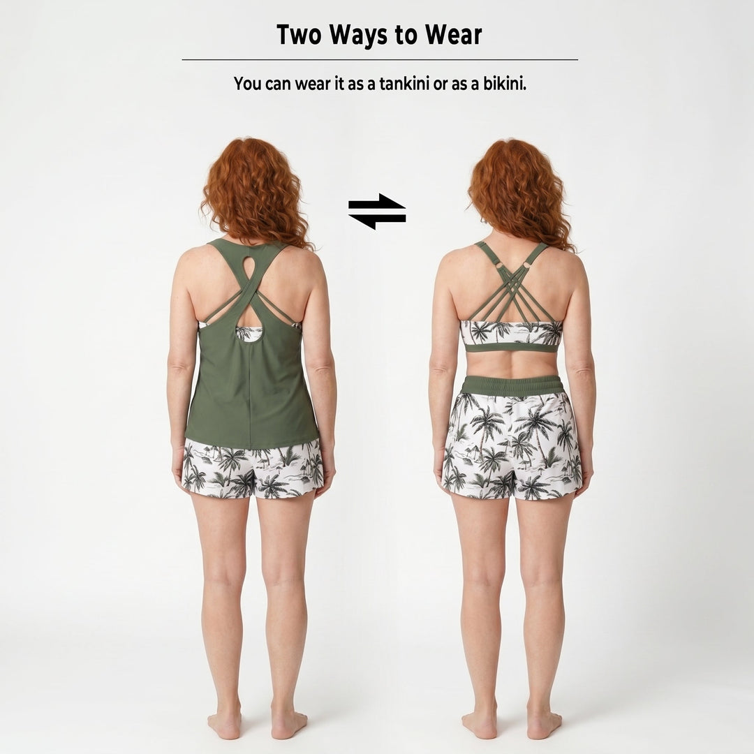 HONORIA | 3-Piece Tankini Set