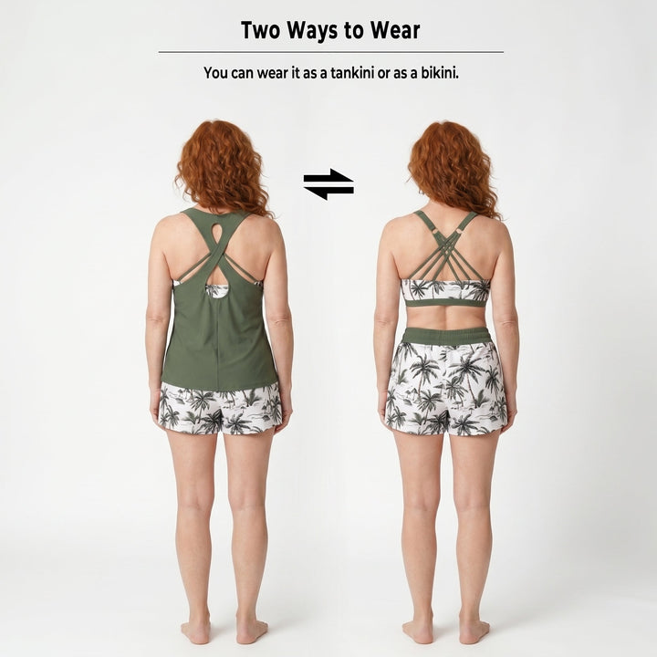 HONORIA | 3-Piece Tankini Set